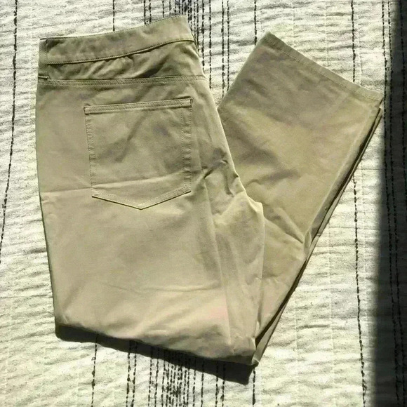 Orwell Women’s Beige Coastal Preppy Travel Hiking Camping Casual Capris Pants - Picture 3 of 4